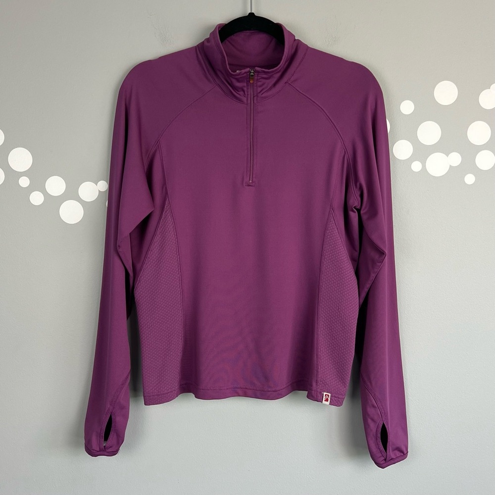 Alpine Design Quarter-Zip Top Size M Purple